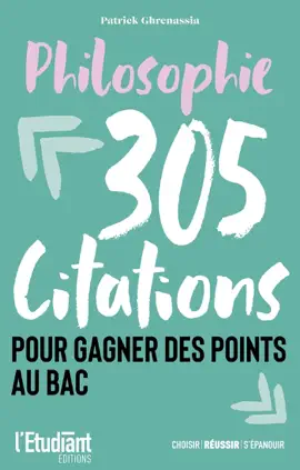 Read: Philosophie - 305 citations pour gagner des Book points au bac