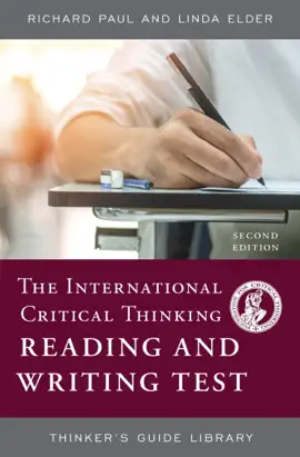 Read: The International Critical Thinking Reading Book and Writing Test