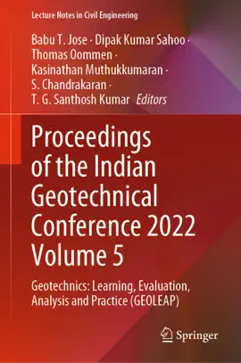Read: Proceedings of the Book Indian Geotechnical Conference 2022 Volume 5