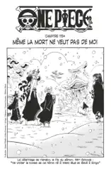 One Piece édition originale - Chapitre 1154