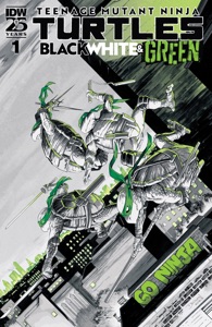 Teenage Mutant Ninja Turtles: Black, White, and Green #1