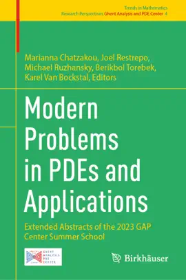 Read: Modern Problems in PDEs and Applications Book