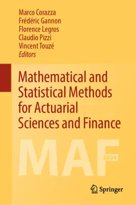 Read: Mathematical Book and Statistical Methods for Actuarial Sciences and Finance