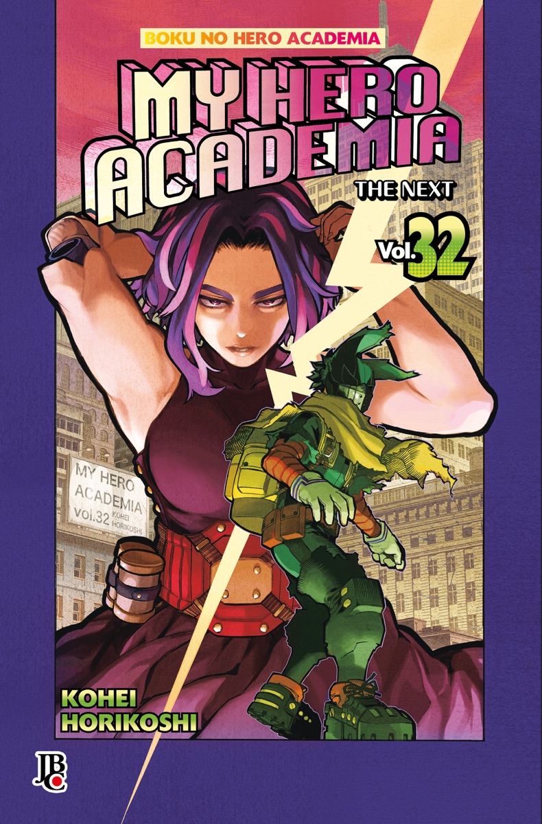 Capa de My Hero Academia, Vol. 32