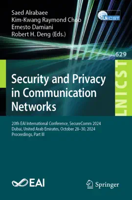 Read: Security and Book Privacy in Communication Networks
