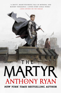 The Martyr - Anthony Ryan Cover Art