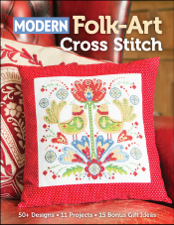 Modern Folk-Art Cross Stitch - Immediate Media Cover Art