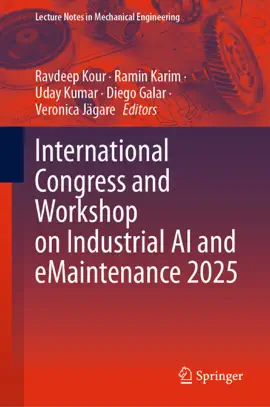 Read: International Congress and Workshop on Industrial AI Book and eMaintenance 2025