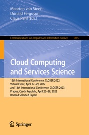 Cloud Computing and Services Science - Maarten van Steen, Donald Ferguson & Claus Pahl