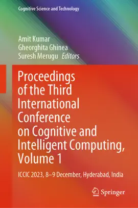 Read: Proceedings of the Third International Conference on Cognitive and Intelligent Computing, Book Volume 1