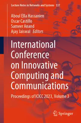 Read: International Conference on Book Innovative Computing and Communications