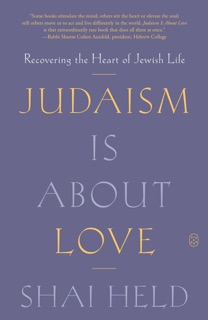 Judaism Is About Love by Shai Held