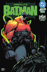 Absolute Batman (2024-) #9 - Scott Snyder &amp; Nick Dragotta Cover Art