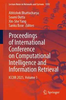 Read: Proceedings of International Book Conference on Computational Intelligence and Information Retrieval
