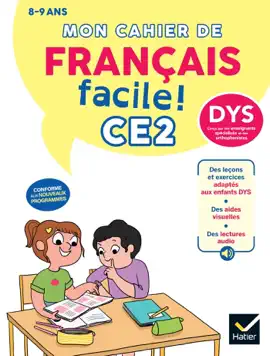 Read: Mon Book cahier de Français facile DYS CE2 - 8/9 ans - Nouveau programme