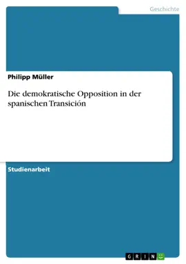 Read: Die Book demokratische Opposition in der spanischen Transición