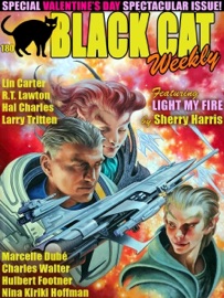 Black Cat Weekly #180 - Nina Kiriki Hoffman, Sherry Harris, Hal Charles, Marcelle Dubé, R.T. Lawton, Charles Walter, Larry Tritten, Lin Carter & Hulbert Footner