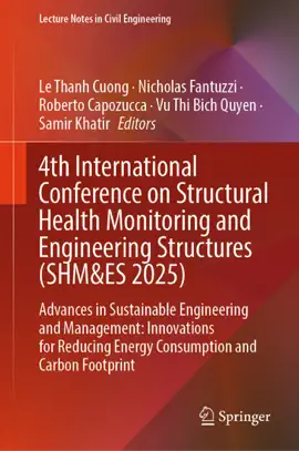 Read: 4th Book International Conference on Structural Health Monitoring and Engineering Structures (SHM&ES 2025)