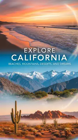 Explore California : Beaches, Mountains, Deserts, and Dreams