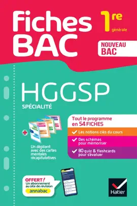 Read: Fiches bac Book - HGGSP 1re générale (spécialité)