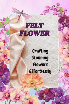 Read: FELT FLOWERS: Book Crafting Stunning Flowers Effortlessly