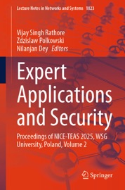 Expert Applications and Security - Vijay Singh Rathore, Zdzislaw Polkowski & Nilanjan Dey