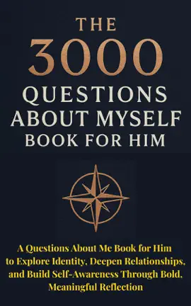 The 3000 Questions About Myself Book for Him