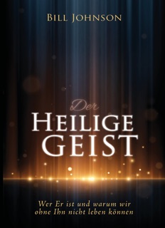 Der Heilige Geist by Bill Johnson
