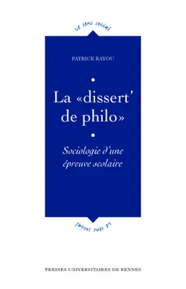 Read: La «dissert' de philo» Book