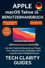macOS Tahoe 26 Benutzerhandbuch für Alltagsbenutzer