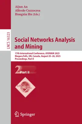 Read: Book Social Networks Analysis and Mining