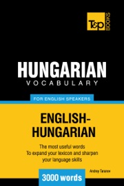 Hungarian vocabulary for English speakers - 3000 words