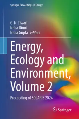 Read: Book Energy, Ecology and Environment, Volume 2