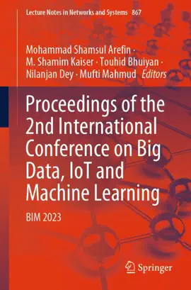Read: Proceedings of the 2nd International Conference on Big Data, Book IoT and Machine Learning