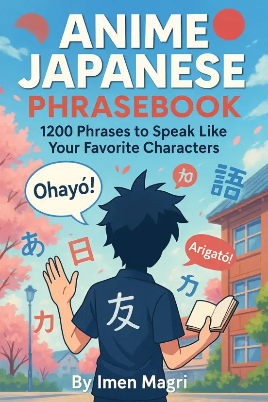 Anime Japanese Phrasebook: 1200 Phrases to Speak Like Your Favorite Characters