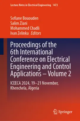 Read: Proceedings of the 6th International Conference Book on Electrical Engineering and Control Applications – Volume 2