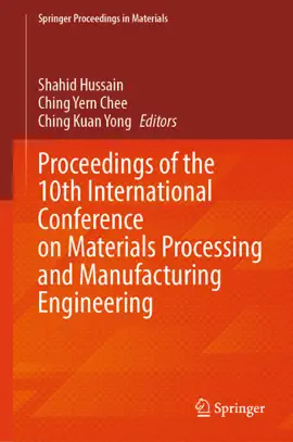 Read: Proceedings of the 10th International Book Conference on Materials Processing and Manufacturing Engineering