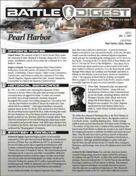 Read: Battle Digest: Book Pearl Harbor
