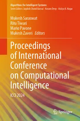 Read: Proceedings of International Conference on Book Computational Intelligence