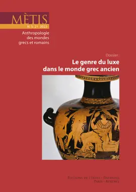 Read: Dossier : Book Le genre du luxe dans le monde grec ancien