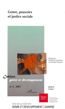 Read: Genre, pouvoirs et justice sociale Book