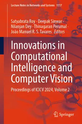 Read: Innovations in Computational Intelligence and Computer Vision Book