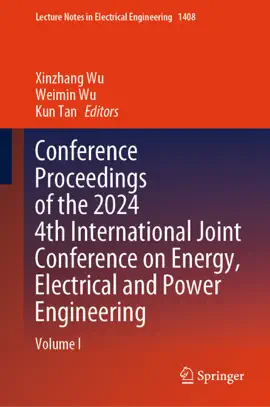 Read: Conference Proceedings of Book the 2024 4th International Joint Conference on Energy, Electrical and Power Engineering