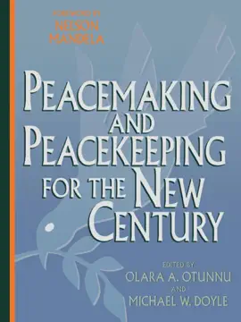 Read: Peacemaking and Peacekeeping for Book the New Century