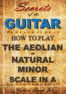 How to play the Aeolian or natural minor scale in A - Secrets of the Guitar by Herman Brock