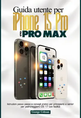 Guida utente per iPhone 15 Pro e Pro Max