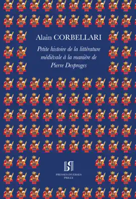 Read: Petite histoire de la littérature médiévale à la manière de Book Pierre Desproges