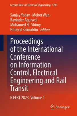 Read: Proceedings of the International Conference on Information Control, Electrical Book Engineering and Rail Transit
