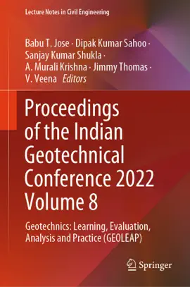 Read: Proceedings of the Indian Geotechnical Conference 2022 Book Volume 8