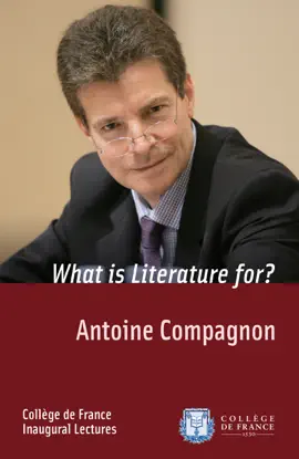 Read: Book What is Literature for?